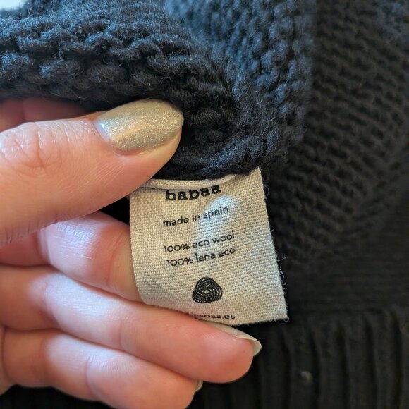 babaa jumper no17 black NWOT - Picture 5 of 10